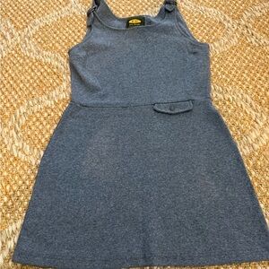 Free People Vintage Stylish Gray Dress. Stylish Again! Size L but runs small